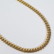 10K YG Cuban Links Chain / 134.7gr / 9.2mm / 24in /