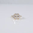 14K YG Lab Diamond Cushion Brilliant Engagement Ring / 4.27gr / Sz 6.5 / 3.09Ct Lab Dia / E / VS1
