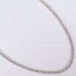 14K WG NO Diamond Tennis Chain / 13gr / 2.1mm / 16in / 2.5Ct Dia