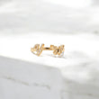 10K YG Diamond Butterfly - Letter Y Rings / 2.28gr / Sz 7.5 / 0.09Wt Dia