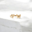 10K YG Diamond Butterfly - Letter Y Rings / 2.28gr / Sz 7.5 / 0.09Wt Dia