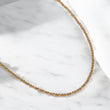 14K Yellow Gold Fashion Chain / 9.4gr / 2mm / 19in
