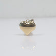 14K YG Heart Pendant / 2gr / 0.7in /