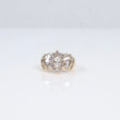 14K YG Diamond Luxury Marquise Cut Ring / 6.6gr / Sz 8 / 1Ct Dia