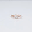 14K RG Lab Diamond Square Cushion Modified Brilliant Engagement Ring / 2.94gr / Sz 6 3/4 / 1.76Ct Lab / D / VVS2