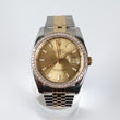 Rolex 2 Tone 18K All Original - Diamond Bezel Naked Watch / 36mm