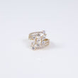 14K YG Lab Diamond Marquise Cut Luxury Engagement Ring / 3.5gr / Sz 6.5 / 2.20Ct Lab / VS / F
