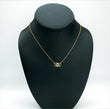 14K Yellow Gold Diamond Luxury Jewelry Set 0.07Ct / 1.8gr