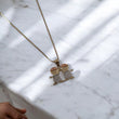 14K-10K Couple Of Boys / Franco Chain Set Jewelry / 3.48gr / 0.63mm / 20in