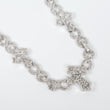 10K WG Diamond Infinite - Baguette Cross Chain / 121.35gr / 11.3mm / 22in / D-27.20Ct