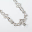 10K WG Diamond Infinite - Baguette Cross Chain / 121.35gr / 11.3mm / 22in / D-27.20Ct