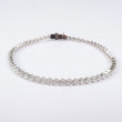 14K WG Lab Diamond Tennis Bracelet / 5.52gr / 3mm / 7in / 3.77Ct Lab / VS / F