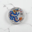 Silver Australian Lunar Series III - 2024 Year Of The Dragon Blue Coin / 1oz /  /