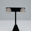 14K WG Diamond Round Stud Earrings / 5.8gr /  / D-0.31Ct