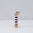 Barber Pendant 14K Yellow Gold With Zirconia / 5.2gr