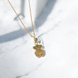 18K Yellow Gold Bear Ts Jewelry Set / 1.71gr / 15in