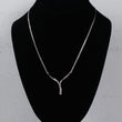 14K White Gold Womens Jewelry Set / 4.9gr