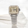 Watch Cartier Santos Bustdown Yellow Gold Roman Dial / 40mm / Wt Dia