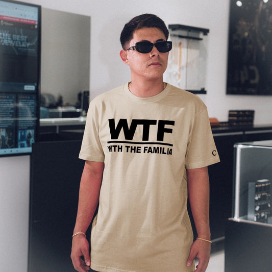 Wtf Light Brown T-Shirt