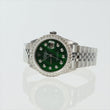 Rolex Datejust MOP Green Dia Dial - Diamond Bezel Watch / 36mm / Wt Dia