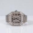 Cartier Santos Bustdown Roman Numbers Watch /  / 40mm /