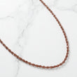 10K RG Rope Chain / 15.43gr / 3mm / 22in /