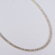 14K YG Lab Diamond Tennis Chain / 21.8gr / 3mm / 22in / 23.51 CTTW Lab VS / E-F