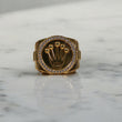 14K YG 10 Rx Type Rings / 15.5gr / Sz 9.5 /