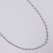 14K WG Lab Diamond Tennis Chain / 8.9gr / 2mm / 18in / 2.52 CTTW Lab VS / E-F