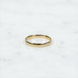 14K YG Band Engagement Ring / 1.7gr / Sz 11.5 / 3mm /