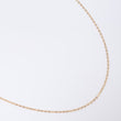 18K YG Oval Link Chain / 1.1gr / 1.3mm / 18in /