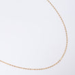 18K YG Oval Link Chain / 1.1gr / 1.3mm / 18in /