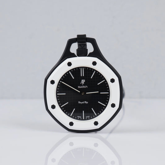 Swatch x Audemars Piguet AP Bioceramic Royal Pop Ocho Negro Watch / 40mm