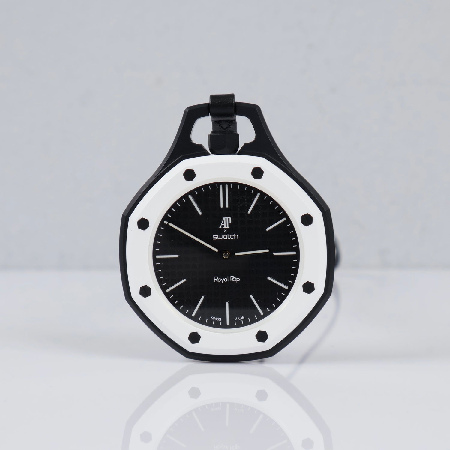 Swatch x Audemars Piguet AP Bioceramic Royal Pop Ocho Negro Watch / 40mm