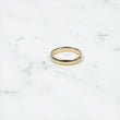14K YG Band Engagement Ring / 1.6gr / Sz 6 / 3mm /