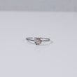 18K WG Diamond Circle Fashion Rings / 1gr / Sz 7 / Ct Dia