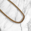 14K YG Cuban Links Chain / 119.35gr / 8mm / 24in /