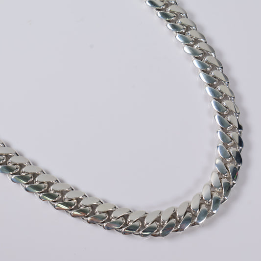 Silver 999 Cuban Links Chain / 289.9gr / 13mm / 26in /