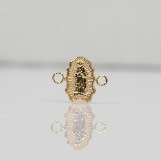 18K YG Virgin Of Guadalupe Ironwork / 0.6gr / 0.5in /
