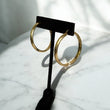 14K Yellow Gold Hoop Earrings / 4.4gr
