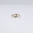14K YG Natural Diamond Round Brilliant With Certificate Engagement Ring / 2.65gr / Sz 6 1/4 / 1.11Ct / H / VVS1
