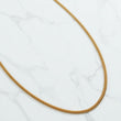14K YG Micro Cuban Links Chain / 13.7gr / 2.8mm / 22in /