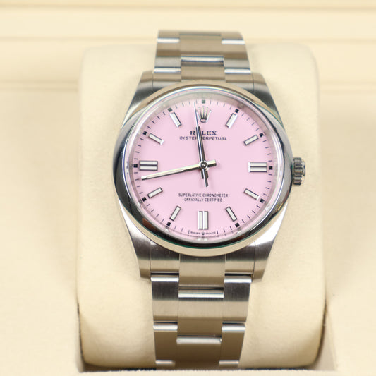 Rolex Datejust Candy Pink 2026 126000 Watch / 36mm /