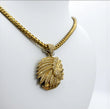Indio Pendant 14K Yellow Gold With Diamond 1,81ct / 14gr