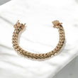 10K YG CL Cuban Links Bracelet / 70gr / 11.2mm / 8 1/4in /