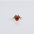 14K Yellow Gold Mickey Mouse Ring / 2gr / Size 6.5