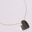 14K YG Big Heart Chain / 3.4gr / 1mm / 18in /