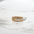 14K YG Madre Ring / 2.12gr / Sz 6 3/4