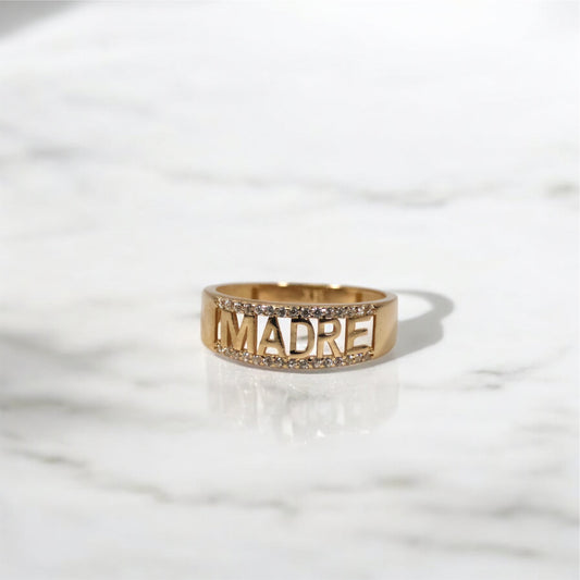 14K YG Madre Ring / 2.12gr / Sz 6 3/4