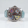Jacob & Co Five Time Zone Stainless Steel MOP Dial Watch / 40mm /